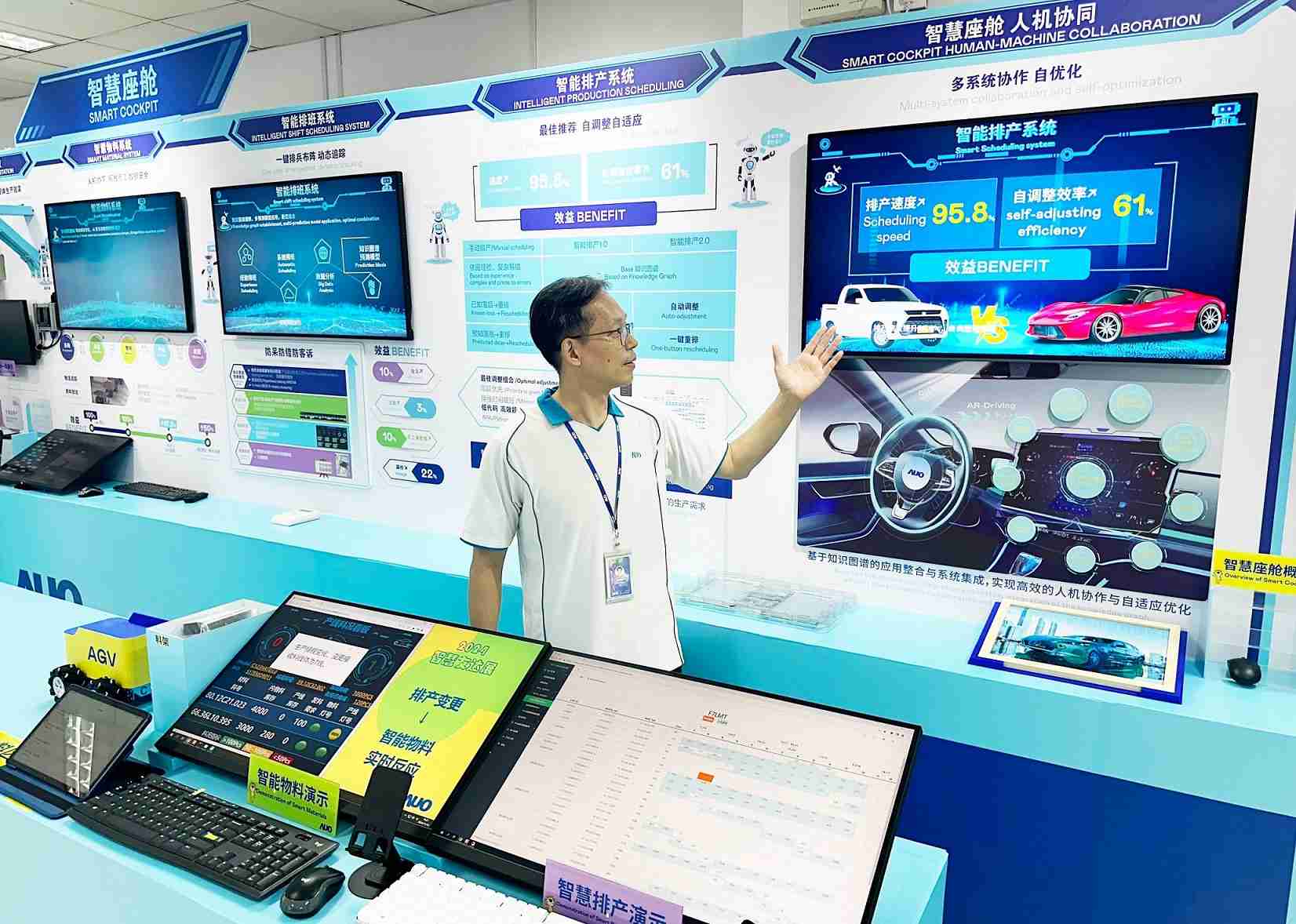 尊龙集团厦门将5G+ABC技术串联生产管理全流程，，打通研发、、、、采购、、、、生管、、、制程、、、、设备、、、质量等产品全生命周期制造流程，，完成数字化设计、、、智慧供应链、、、智能座舱、、全流程设备管理、、、数据驱动优化、、、智慧在线检测、、、智慧品管等自适应生产模式升级