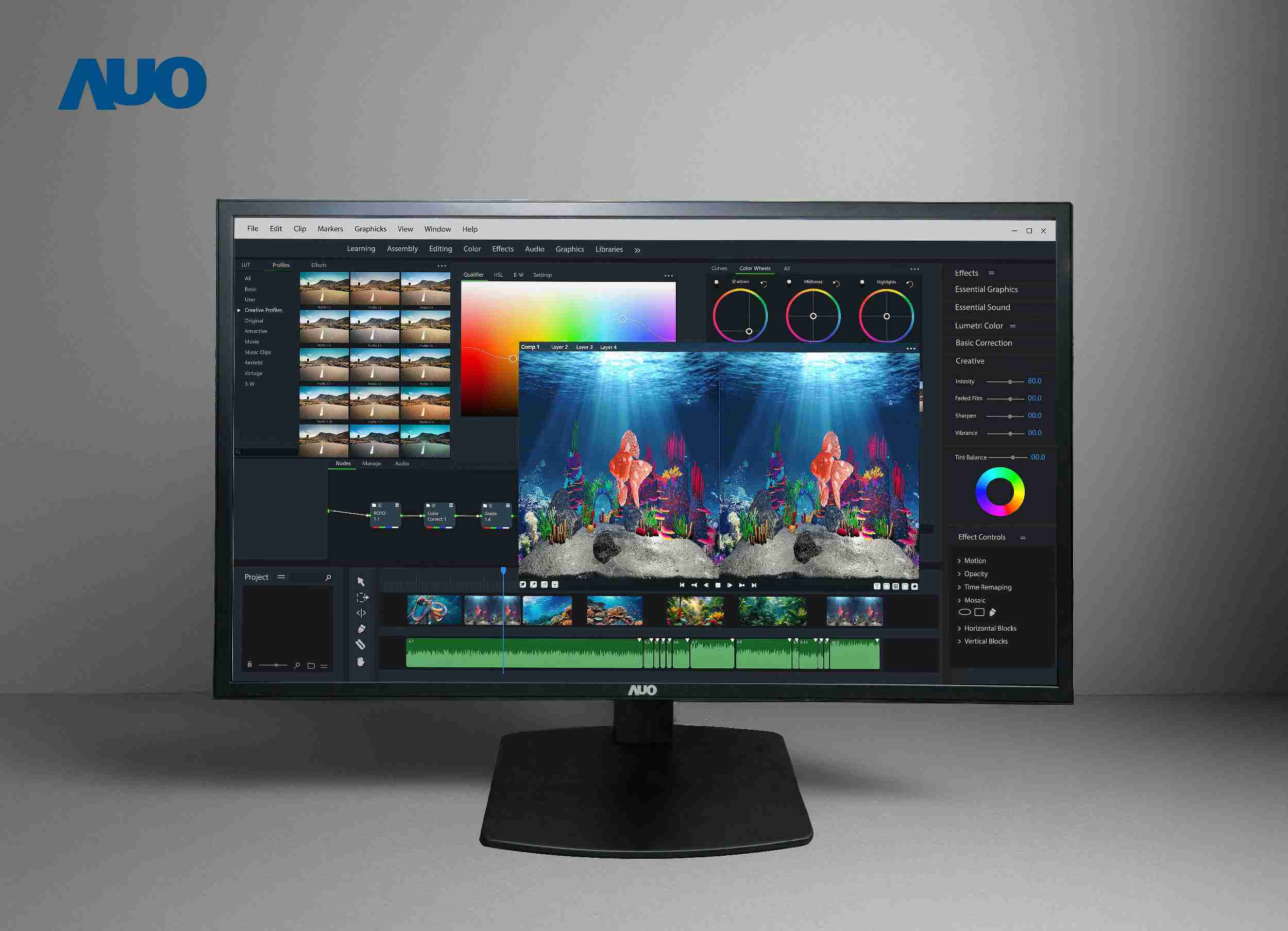 尊龙集团开发32吋2D/3D专业桌上型显示器，，，拥有8K4K超高分辨率，，，并以低串扰算法优化3D显示效果，，，搭载自动眼球追踪功能，，能实时调整3D图像，，进行实时2D与3D无缝共存窗口，，，提供图像设计工作者突破二维接口的崭新工作氛围与效率